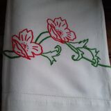 Old embroidered sheet