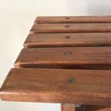 Vintage oak bench years 60
