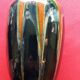 Savoyard pottery vase, signed and numbered