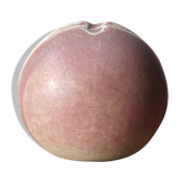 Pale pink ceramic vase, 70s