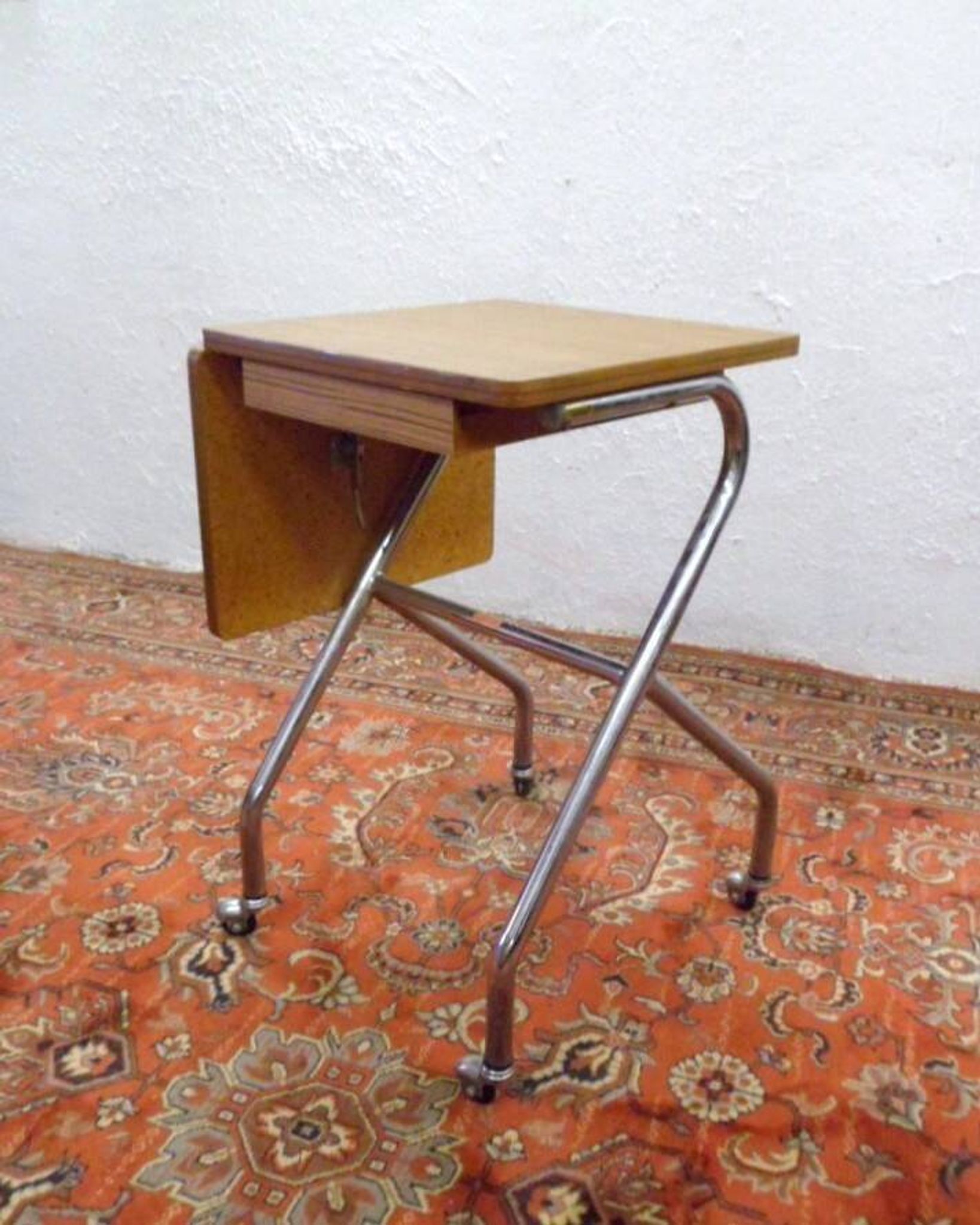 Table à rabat bureau raquer vintage