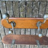 Wall-mounted coat rack