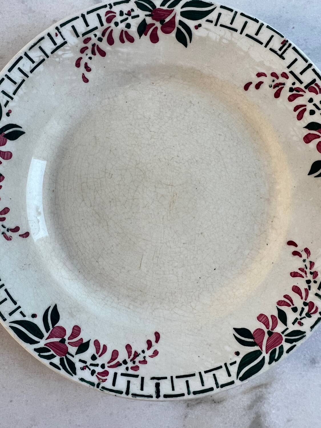 Céranord Siamand dessert plate