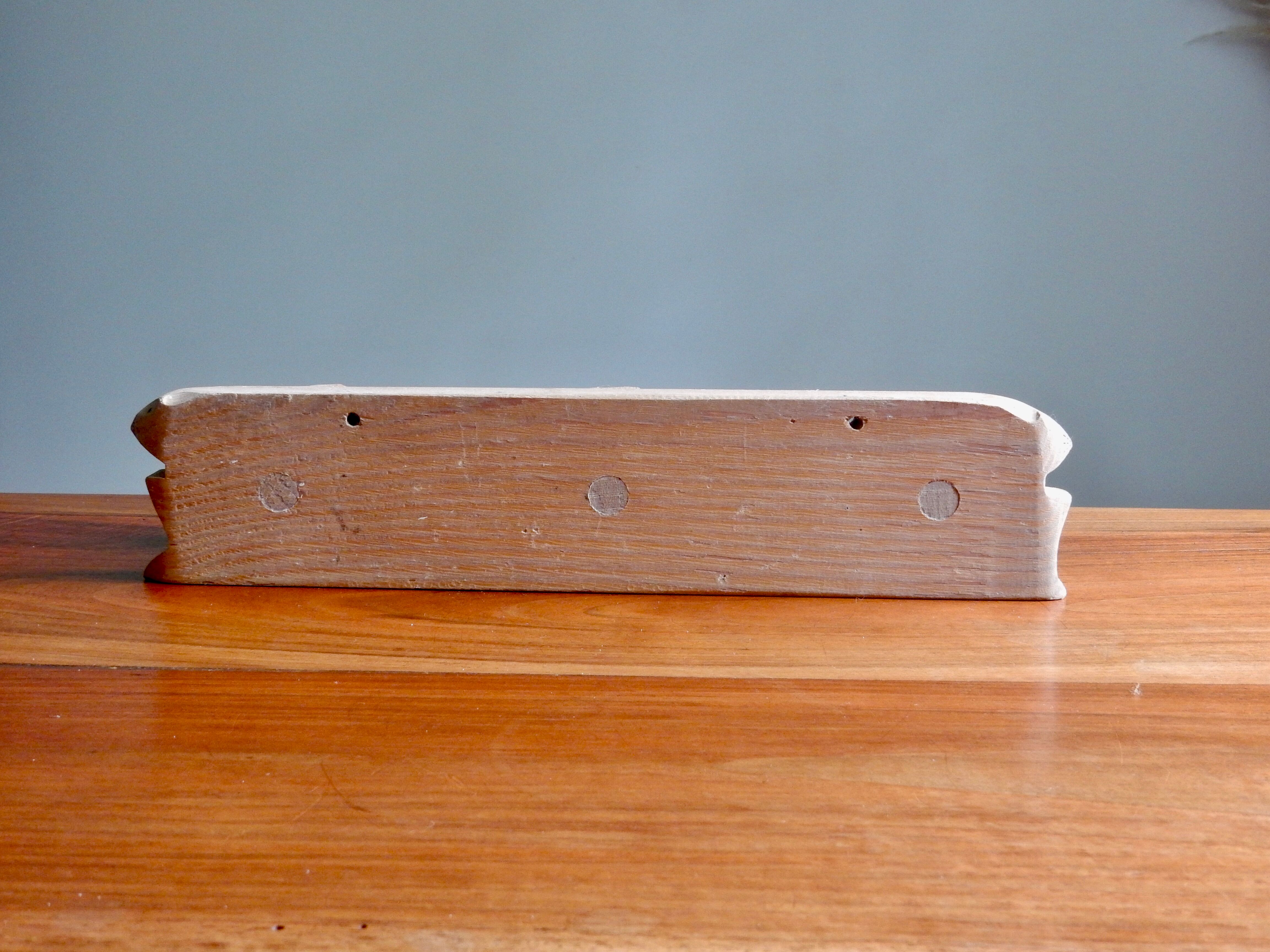 Marmot / Vintage wooden patère coat rack