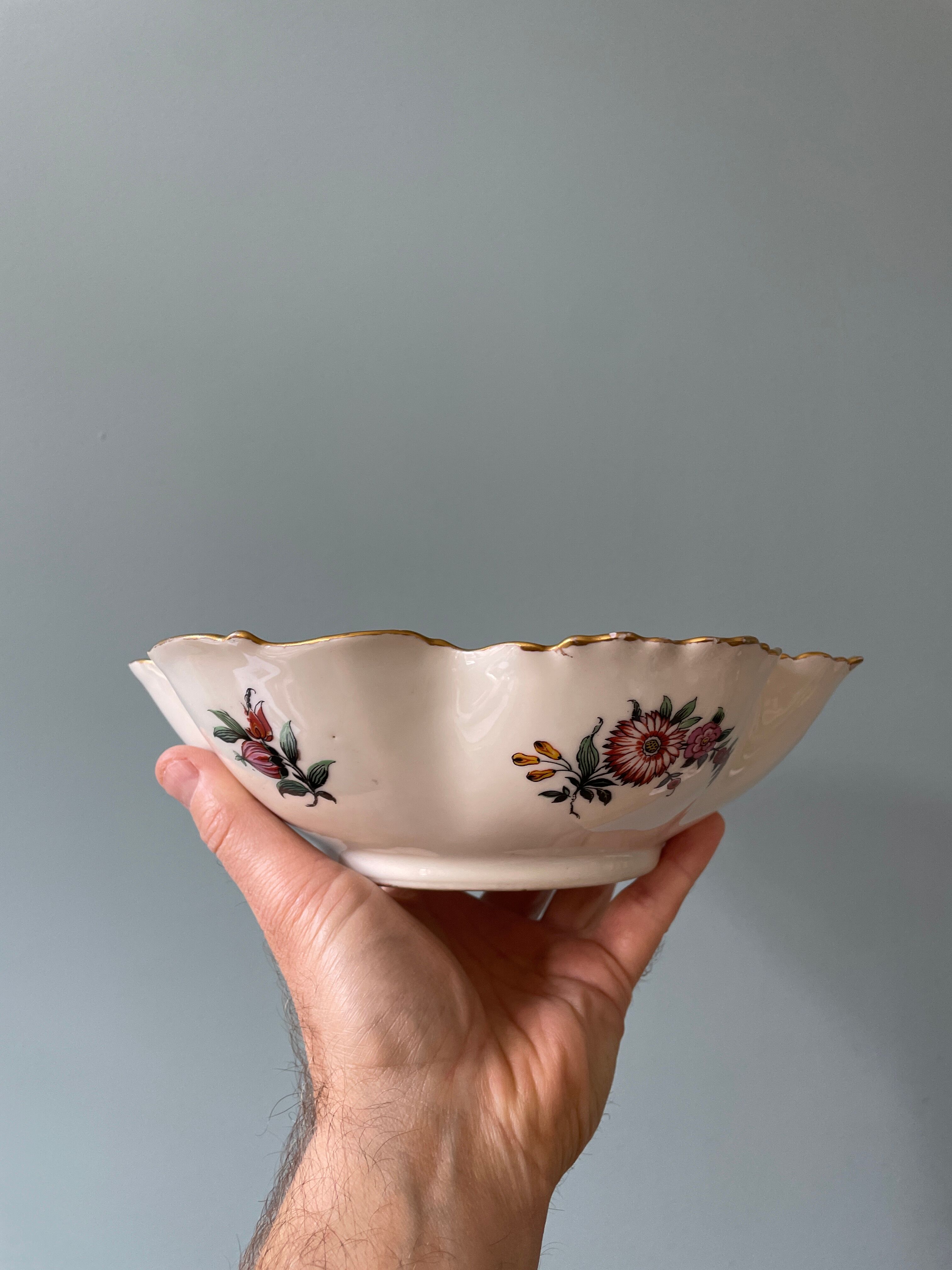 Antique Limoges porcelain cup