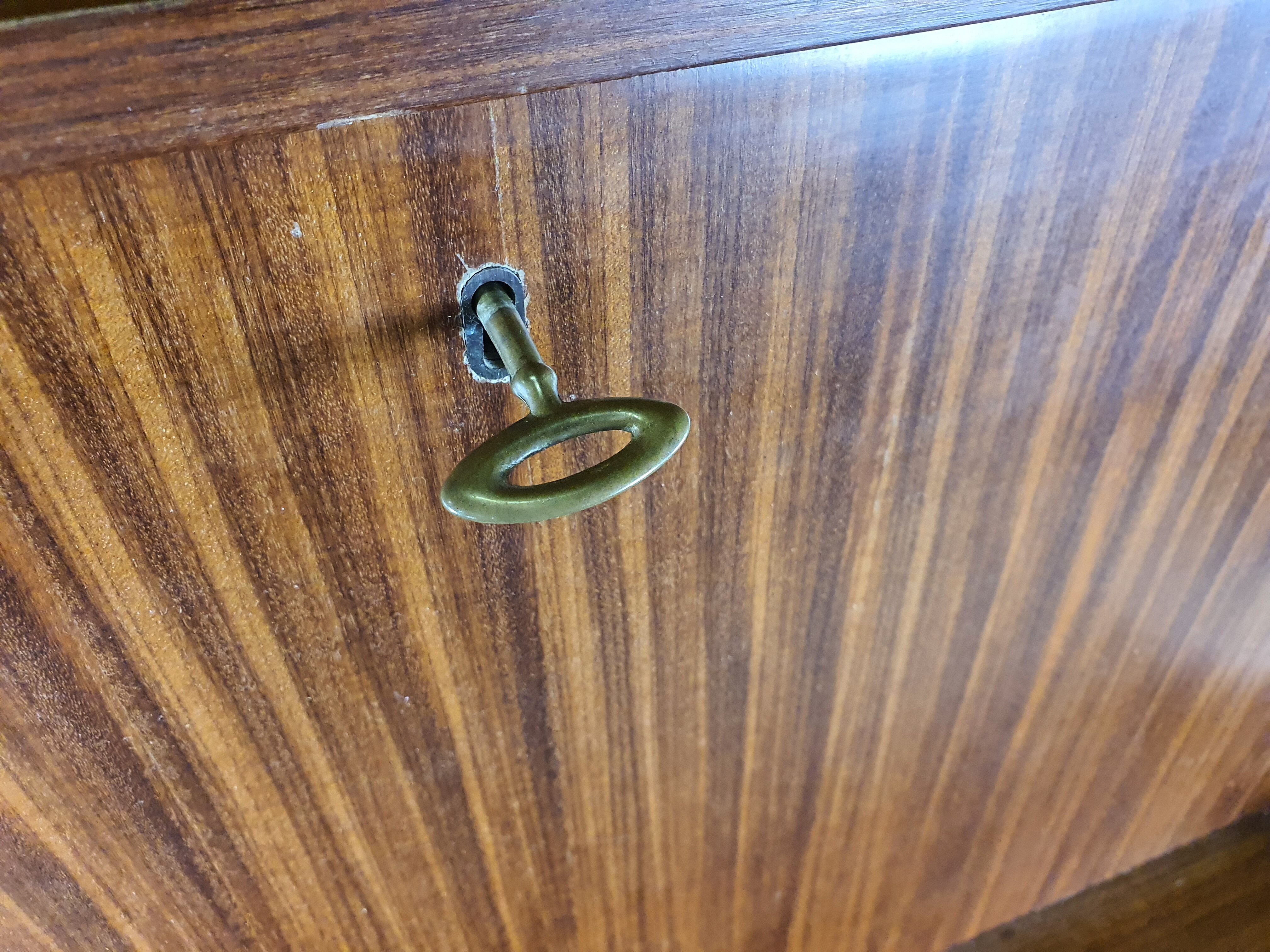 Scandinavian style sideboard with flap