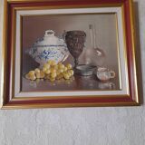 Tableau  nature  morte  de  jp. maugard