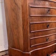 curved secretary in the guise of a Napoleon III period weekly desk