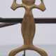 19 Century, Brass Fire Place Tools, Dutch