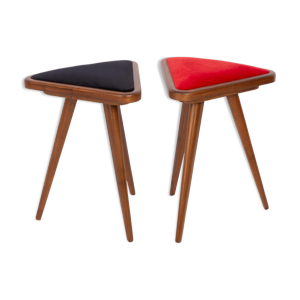 Ensemble de deux tabourets