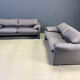 Paire de canapés Maralunga par Vico Magistretti pour Cassina, années 1990.