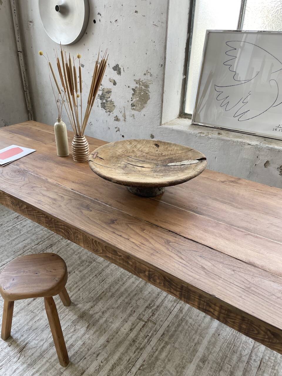 XL wooden Tuareg dish
