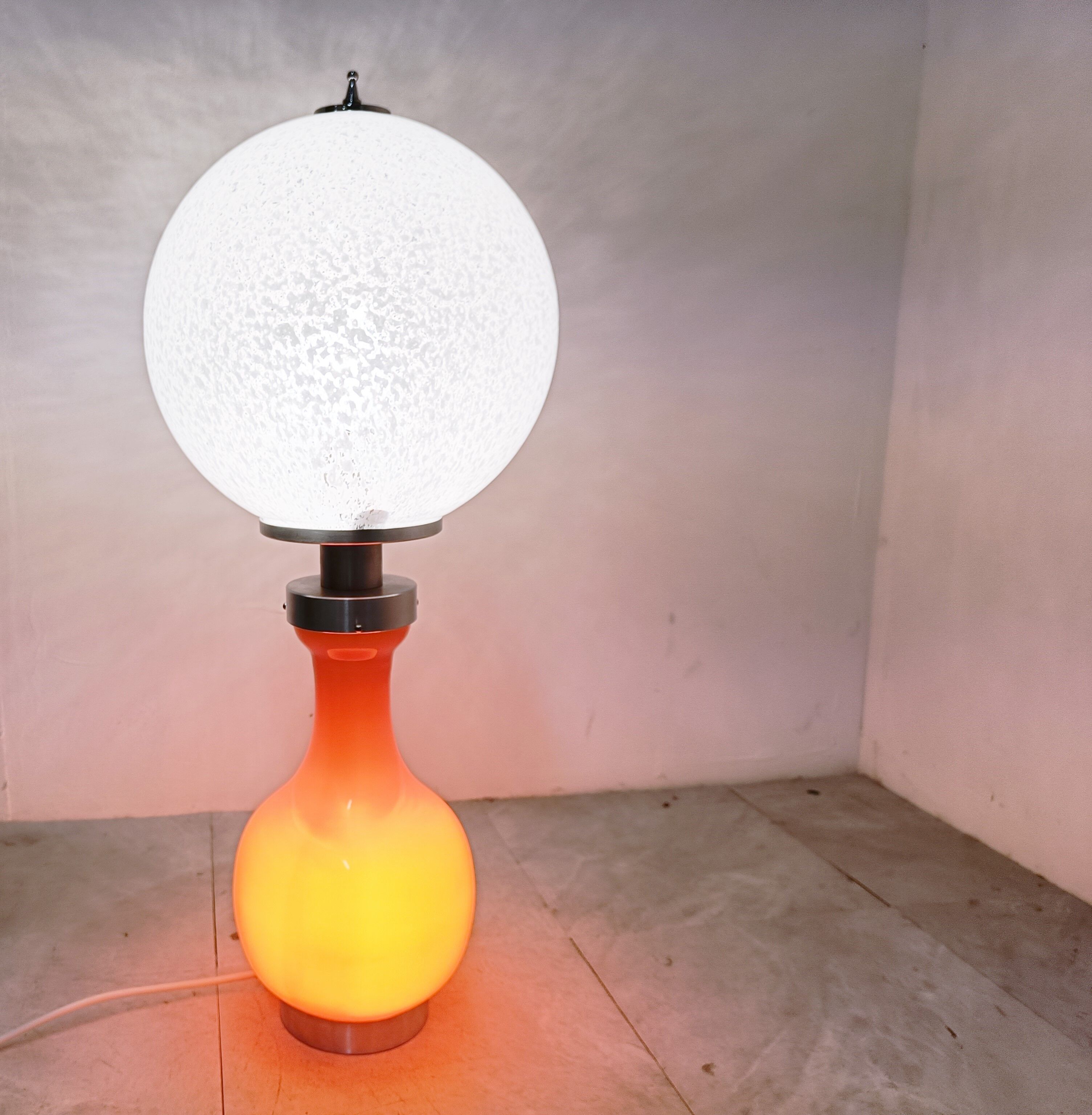 Lampe de table vintage par Mazzega, années 1960