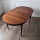Table en teck ovale vintage