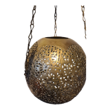 Lanterne boule laiton