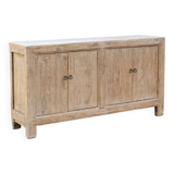 Chinese sideboard in natural elm