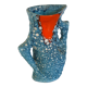 Fat Lava Vallauris ceramic vase 50s