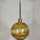 Mid-century Italian Murano glass sphere pendant lamp from 60s