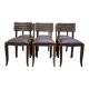 Suite de 6 chaises 1950 attribuée à Gaston Poisson