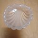 Beurrier Coquillage inox et verre