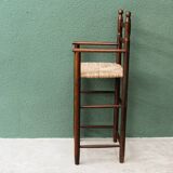 Children's high chair, straw