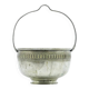 Eclectic sugar bowl, silver-plated brass, Sweden, early 20th century