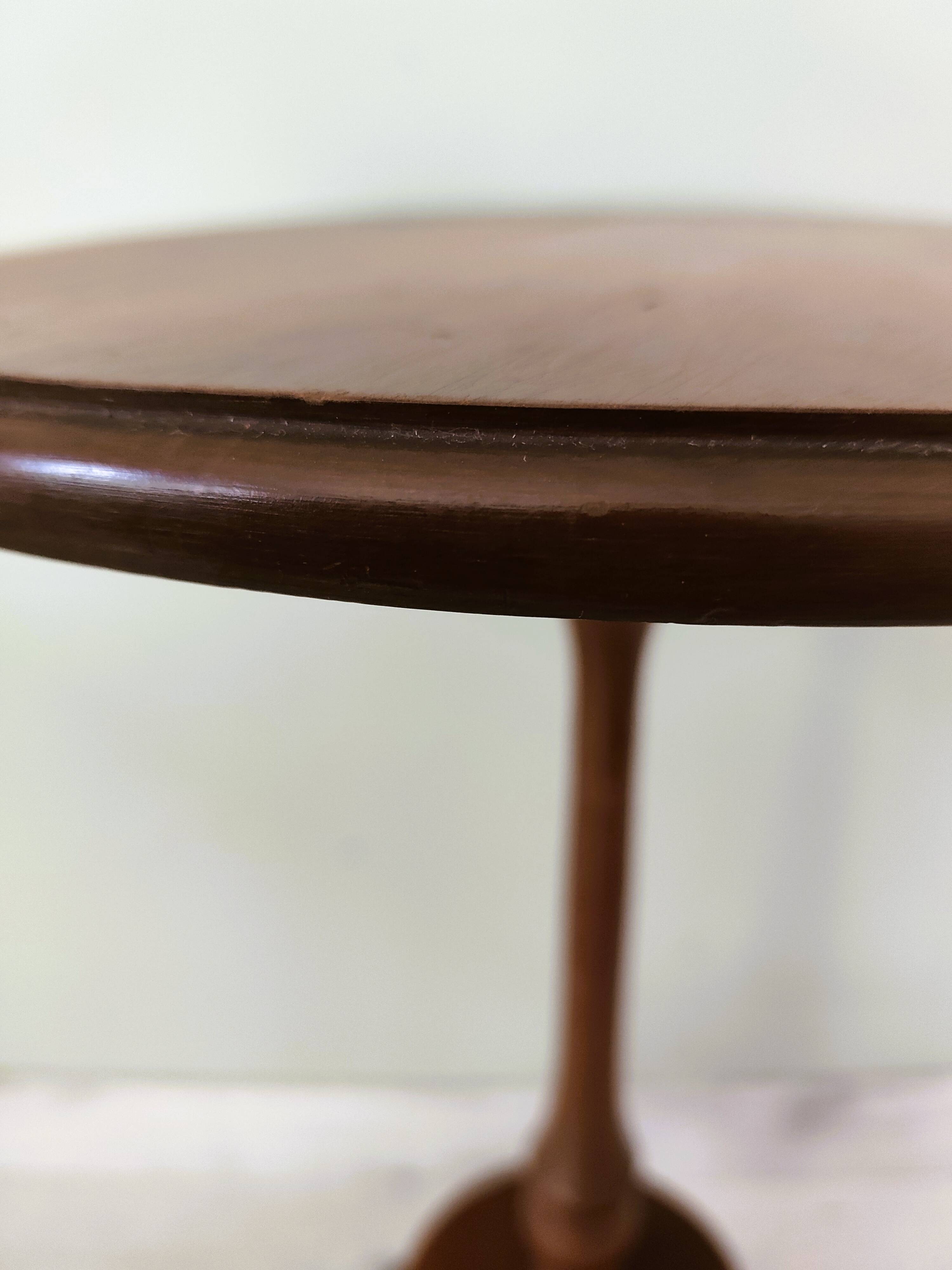 Small antique wooden side table.