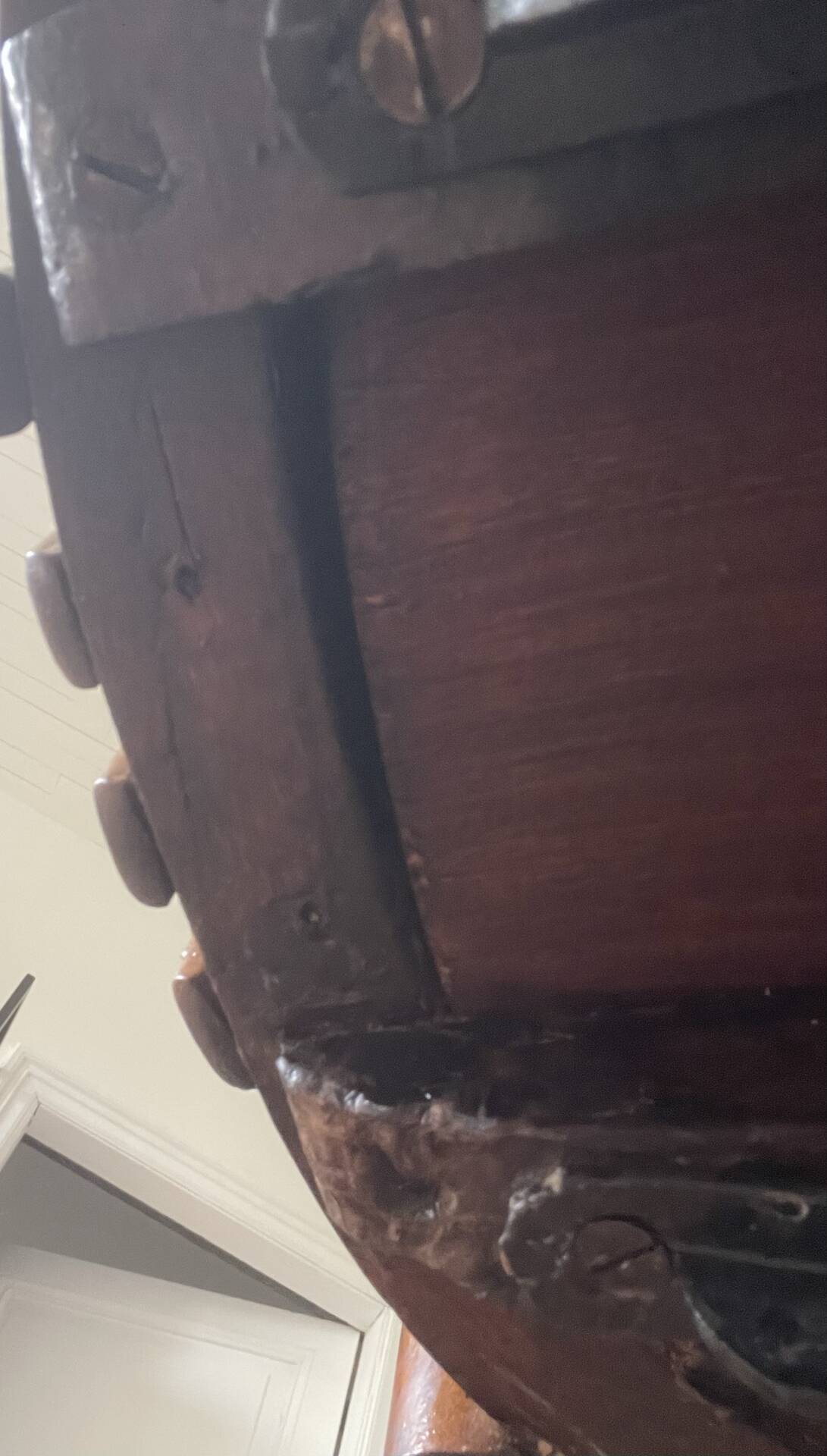 American office chair from the early 20th century.
