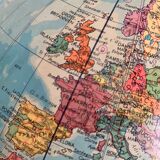 Vintage globe 1973 terrestrial Räth ex-GDR - 48 cm