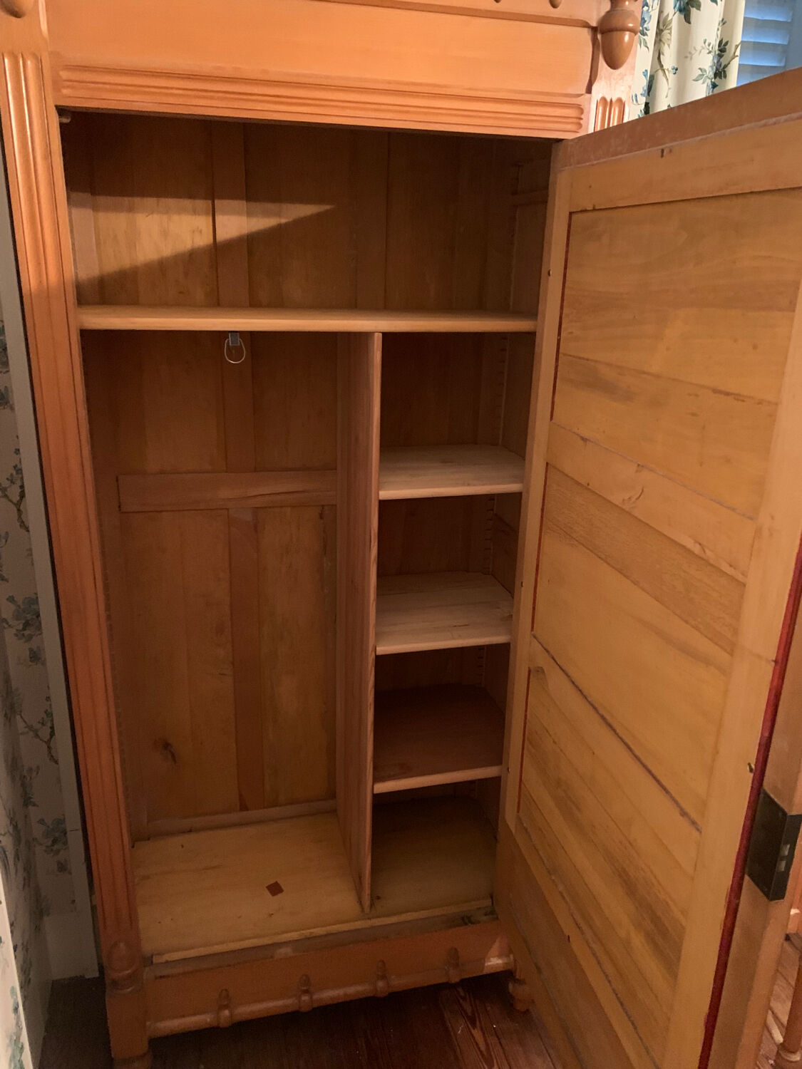 Henry 2 style wardrobe and bedside table circa 1900
