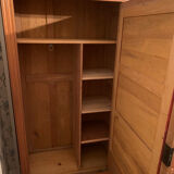 Henry 2 style wardrobe and bedside table circa 1900