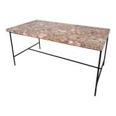 Table basse en marbre rosso