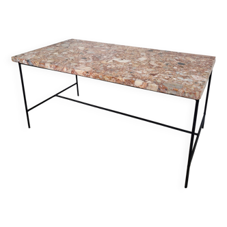 Table basse en marbre rosso