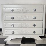 Renovated art deco chest of drawers