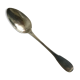 Cuillère en argent massif poinçon à identifier 1819-1838