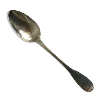 Massive silver spoon punch to identify 1819-1838