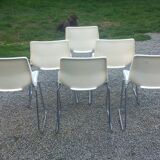 Set de 6 chaises design Svante Schöblom Overman éditeur 1970 Sweden