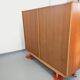 Vintage Scandinavian teak wardrobe from the 1960s.