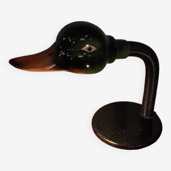 Ceramic duck lamp