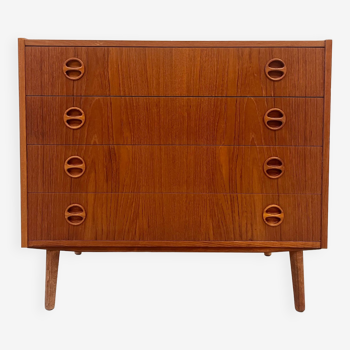 Scandinavian teak chest of drawers from the 60s