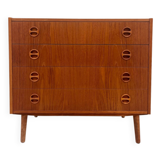 Scandinavian teak chest of drawers from the 60s