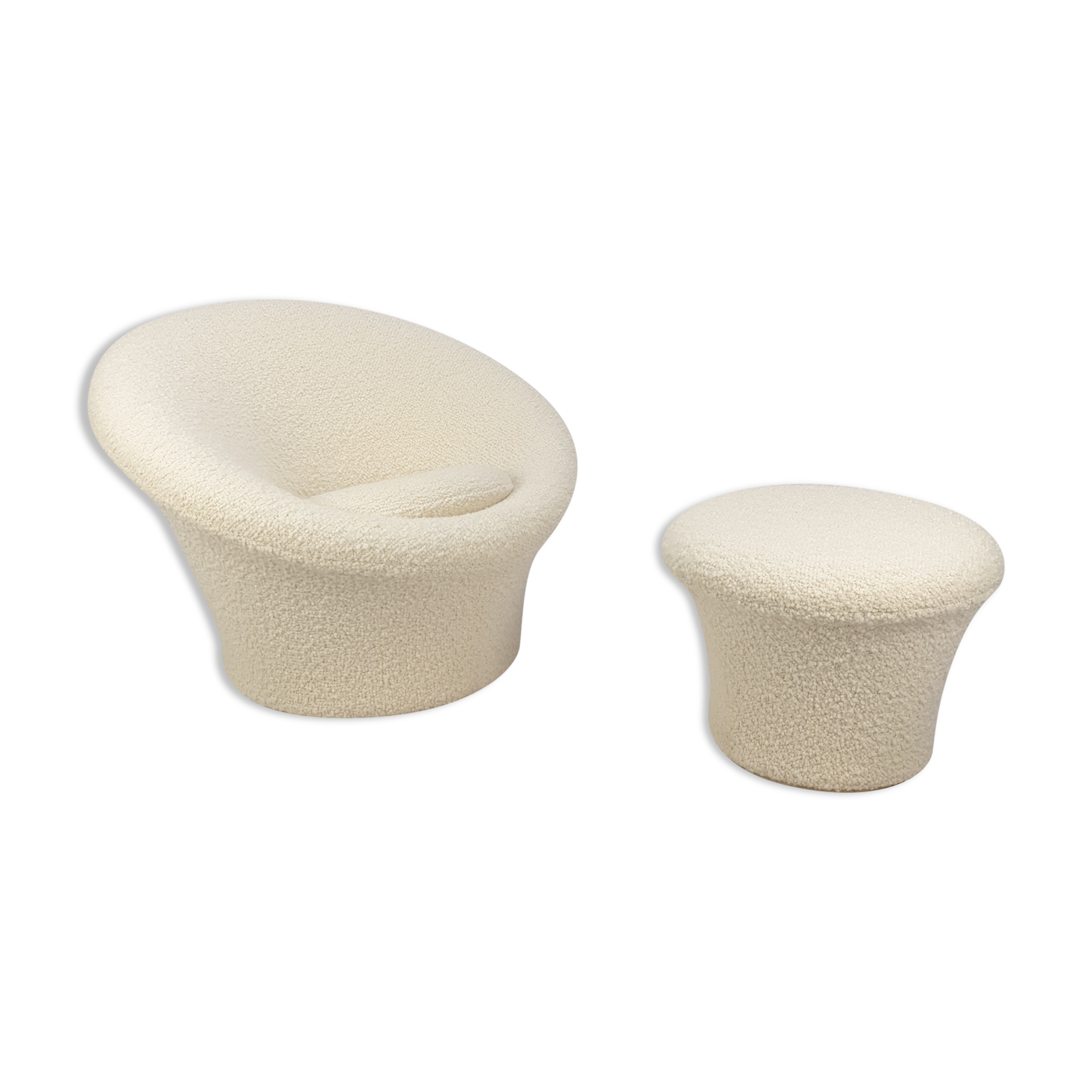 Mushroom Armchair and Ottoman by Pierre Paulin for Artifort, 1960s