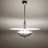 1930s Restored Art Deco Chandelier, Czechoslovakia