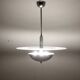 1930s Restored Art Deco Chandelier, Czechoslovakia