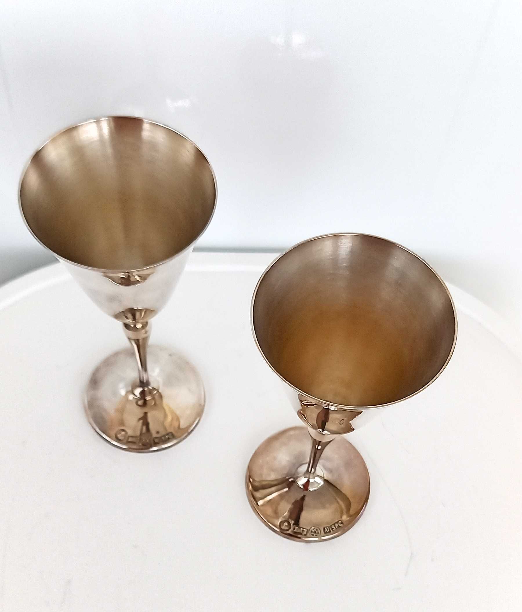 Silver wine cups