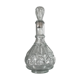 Bottle vial bottle vintage structured green glass molded cork cork