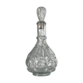 Bottle vial bottle vintage structured green glass molded cork cork