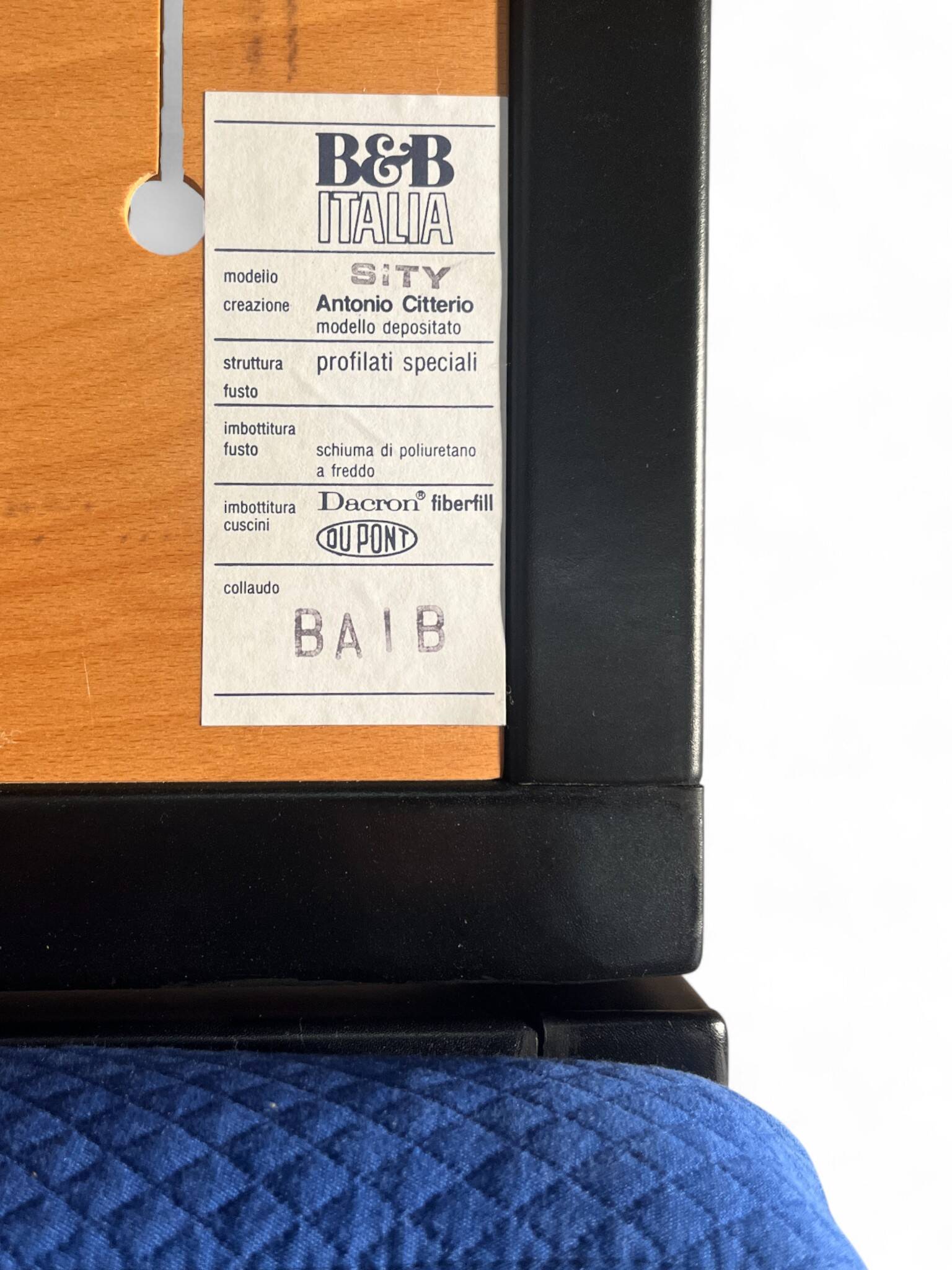 Pair of Sity armchairs by Antonio Citterio for B&B Italia, 1980s