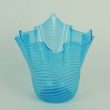 “Handkerchief” vase in Murano glass