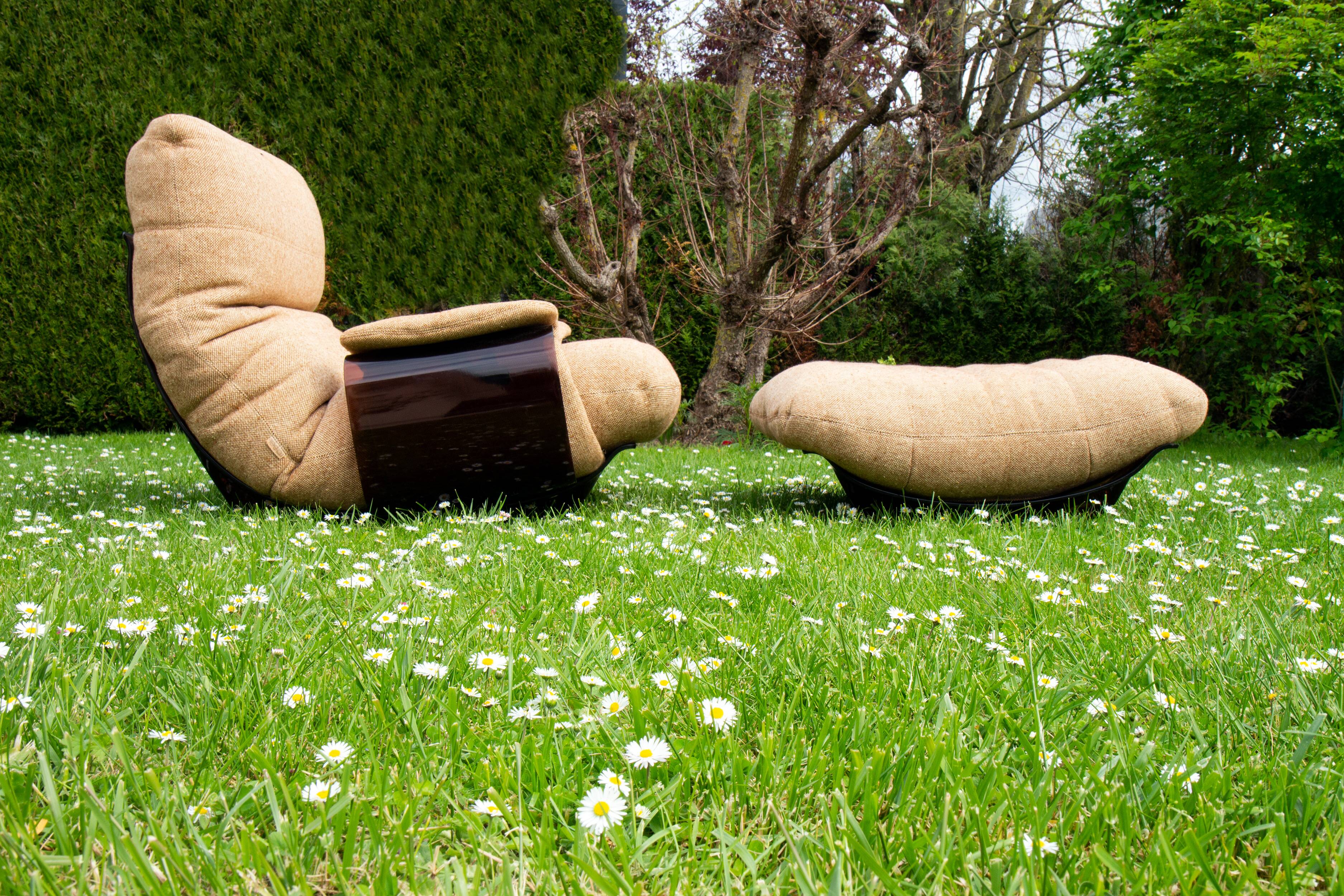 Safi/Marsala armchair by Michel Ducaroy, edition Ligne Roset 1970